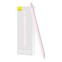 Baseus planšetinis kompiuteris įrankis Active Stylus Pen Smooth Wtiting 2 belaidis įkrovimas su LED Indicator + Active Replaceable Tip for iPad, (SXBC060104), rožinė spalva