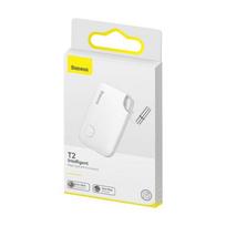 Baseus Home Intelligent T2 keychain mini belaidis key ir other object finder (ZLFDQT2-02), balta spalva