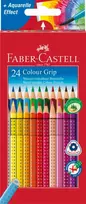 „FABER-CASTELL spalvotų pieštukų rinkinys „Colour Grip“, 24 vnt.“