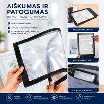 Padidinimo stiklas A4