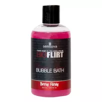 Sensuva Berry Flirty, 237 ml vonios putos su feromonais