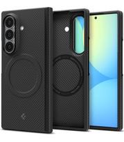Juodas dėklas Samsung Galaxy Z Fold 8 Ultra telefonui "Spigen Airskin Aramid Magsafe"