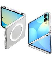 Skaidrus (Baltas) dėklas Samsung Galaxy Z Flip 8 telefonui "Spigen Airskin Magsafe"