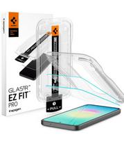Apsauginis grūdintas stiklas Samsung Galaxy A27 5G telefonui "Spigen Glas.TR EZ Fit Pro 2-Pack"