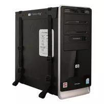 Techly ICA-CS 60 procesoriaus laikiklis Ant stalo montuojamas CPU procesoriaus laikiklis Juoda