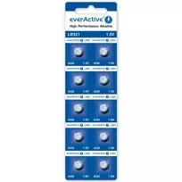 Baterijos – EverActive G0 Šarminės LR521/LR63, 5 vnt.