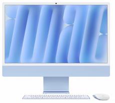APPLE iMac 24” 4.5K Retina, M4 10C CPU, 10C GPU/16GB/256GB SSD/Blue/INT |