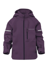 Didriksons - Falken Kids' Jacket - Neperpučiama striukė - Violetinė