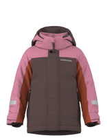 Didriksons - Neptun Kids' Jacket - Slidinėjimo striukė - Ruda
