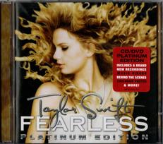 CD+DVD Taylor Swift – Fearless (Platinum Edition) (naudota)