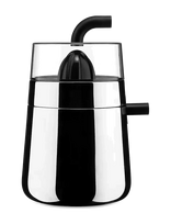 Alessi - Electric Citrusi 18/10 Stainless Steel And Thermoplastic, Black European Plug 72-85W - Citrusinių vaisių spaudyklė - Juoda