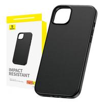 Baseus Fauxther Series Phone Case for iPhone 15 Pro Max / black
