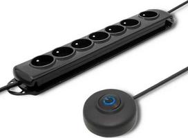 Qoltec 50171 Surge protector, 7 sockets, 1.5m, black
