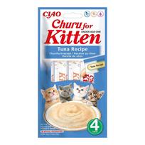 Inaba Churu Cat Tuna Puree for Kittens tyrė kačiukams su tunu, 4x14 g, 56 g
