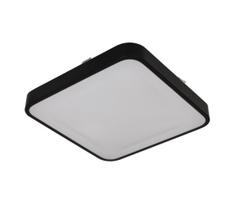 Lubinis šviestuvas WILTON su jutikliu, 2xE27/60W/230V, 33x33 cm, juodas