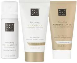 Plaukų priežiūros priemonių rinkinys Rituals Hydrating Hair Care Set, 190 ml