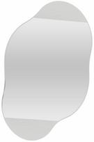 Pakabinama vonios spintelė su veidrodžiu Kalune Design Cloud, balta sp., 13 cm x 60 cm x 75 cm