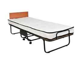 Lova viengulė Kalune Design Katlanır, 80 x 180 cm, balta sp./juoda sp., su čiužiniu, su grotelėmis