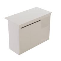Baro stalas Kalune Design OR2-W, ąžuolo sp., 120 cm x 60 cm x 88.2 cm