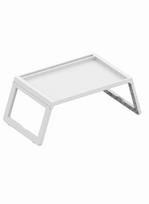 Nešiojamo kompiuterio staliukas Kalune Design Lavine, 56 cm x 36 cm, 26.3 cm, balta sp.