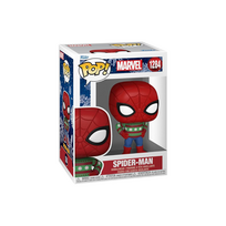Pop! Spider-Man with Christmas sweater