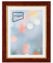 Rėmelis 21x30 med VF2314 Lyrica bordo su auksu|28mm