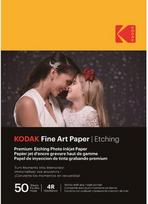 Kodak photo paper 10x15cm Fine Art Paper Etching 210g 50 sheets