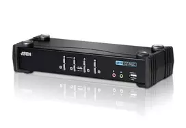 KVM komutatorius su 4 USB ir DVI jungtimis, modelis CS1764A