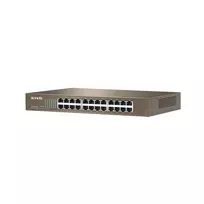 Tenda TEF1024D tinklo komutatorius Ne-valdomas Fast Ethernet (10/100) Rusvai gelsvas
