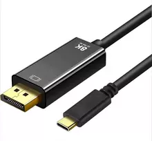 USB Art USB-C – DisplayPort kabelis, 1,8 m, juodas (KABUSBC OEM-C5-2)