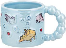 Minecraft - Axolotl Bubble Shaped Mug puodelis | 400 ml