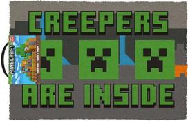 Minecraft (Creepers Need Hugs) durų kilimėlis| 60x40cm
