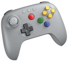 8BitDo 64 Bluetooth Belaidis Pultelis | Pilkas
