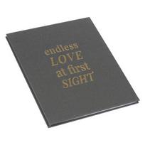 Albumas GOLDBUCH 68594 Leporello LINUM 2.0 GREY 13x18 cm | kampučiai/lipdukai | max 13x18 10 n | lininis viršelis |