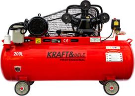 Stūmoklinis/diržinis oro kompresorius 200L 3 400V KD408