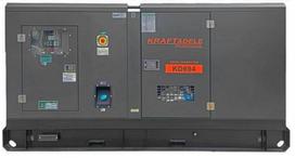 Vienfazis dyzelinis elektros generatorius KRAFT&DELE 95kW, KD694
