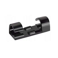 Kabelių organizatorius su lipnia juosta, 20 vnt., 30x10 mm, KD10081