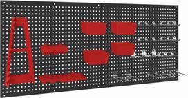 Metalinė įrankių sienelė 112 × 45 cm KD11897