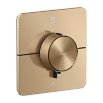 Dušos maišytuvas AXOR ShowerSelect ID su termostatu, įmontuojamas, matinio bronzos tonas 36754140