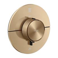 Dušo maišytuvas AXOR ShowerSelect ID su termostatu, įmontuojamas, matinio bronzos tonas 36750140