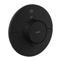 Dušo maišytuvas AXOR ShowerSelect ID su termostatu, įmontuojamas, matinė juoda 36756670