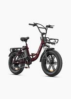 Dviratis 20 elektrinis Engwe L20 Boost 250Wh Step-Thru raudonas