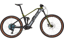 Dviratis 29 /27.5 elektrinis Bulls Sonic EVO AM Team Carbon 625Wh 12g žalia/pilka - s