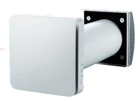 Mini rekuperatorius Twinfresh Atmo 50 m3/h su pulteliu