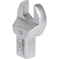 14x18mm žiedinis raktas QC galvutė 19mm, KS Tools