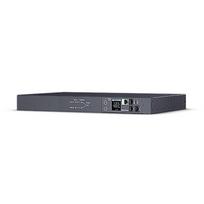 Cyberpower ATS PDU PDU44004, 1U, 10A, 2xC14, 12xC13, SNMP, 4xRJ-45, 1xUSB, LCD ekranas, maitinimo laidas