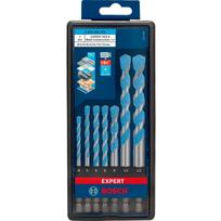Bosch 2608902370 grąžtų rinkinys, HEX, 4-12mm, 7 vnt., universalus, srieginis, metalas