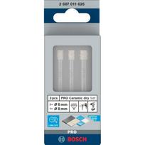 Bosch Pro deimantinis gręžtuvas 2607011626, 0,8 cm, 3 vnt., keramikai, sausam gręžimui