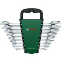 BOSCH 1600A03HM8 dvipusių veržliarakčių rinkinys, 8 vnt., 6-22mm, chromvanadis, matinis, ergonomiškas, ISO 10102/1711-1