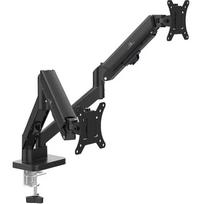 Maclean MC-134 dviejų monitorių laikiklis, dujinė spyruoklė, 17"-32", 2-10kg, juodas, VESA 75x75/100x100
